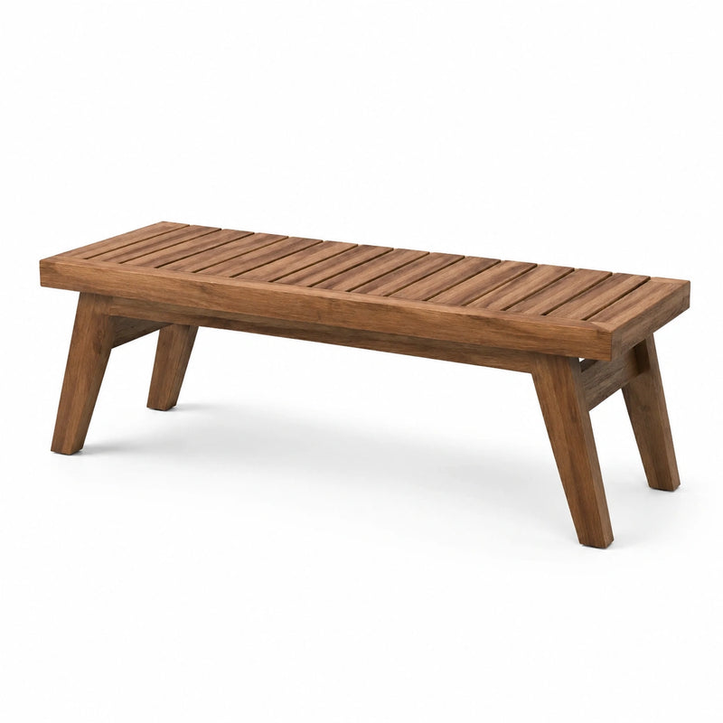 Banc en bois intérieur et extérieur 120x40x45 cm